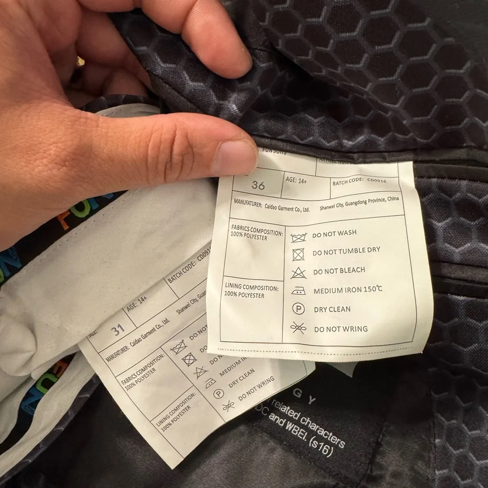 FUN Suits Batman Patterned - Picture 5 of 5